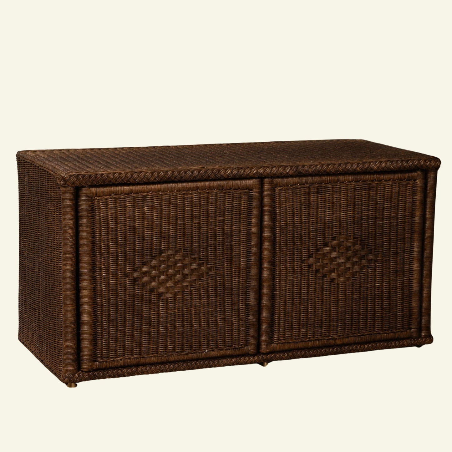 Peti Rattan Storage Bench Benches