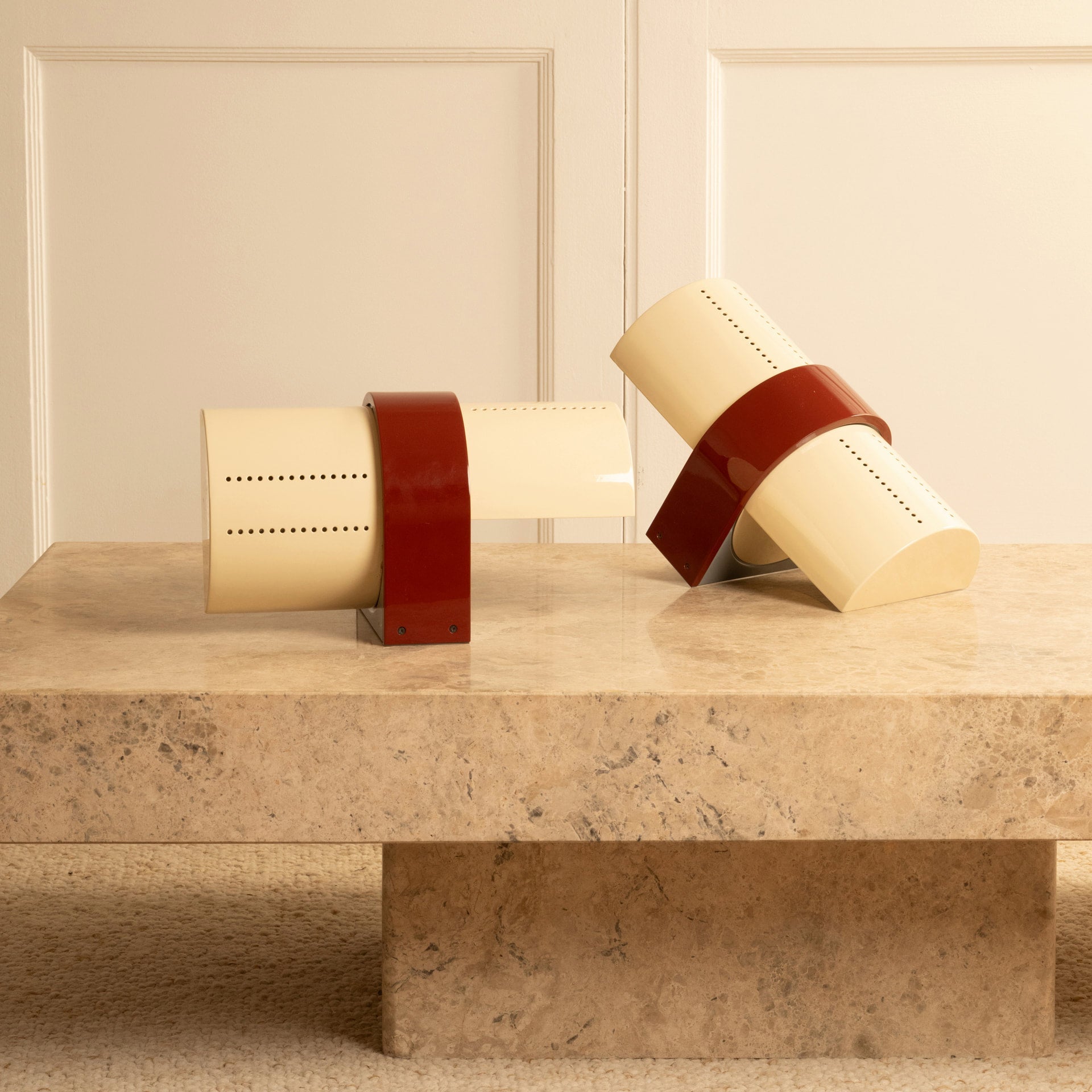 Pair of Pierced Wall Sconces - Italy Sconces