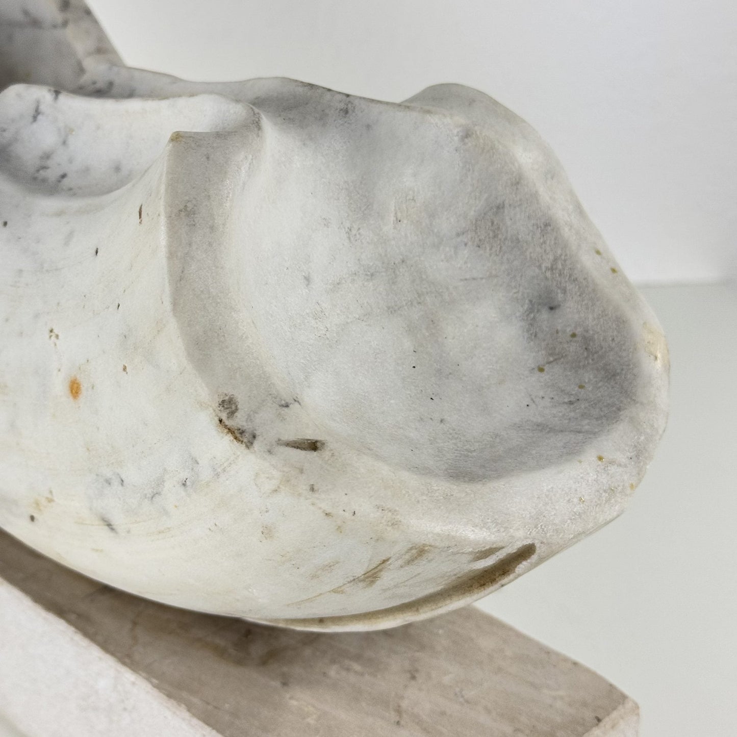 Biomorphic Sculpture in Carrara Marble by Pietro Cenedella, Italy, 1970s Sculptures