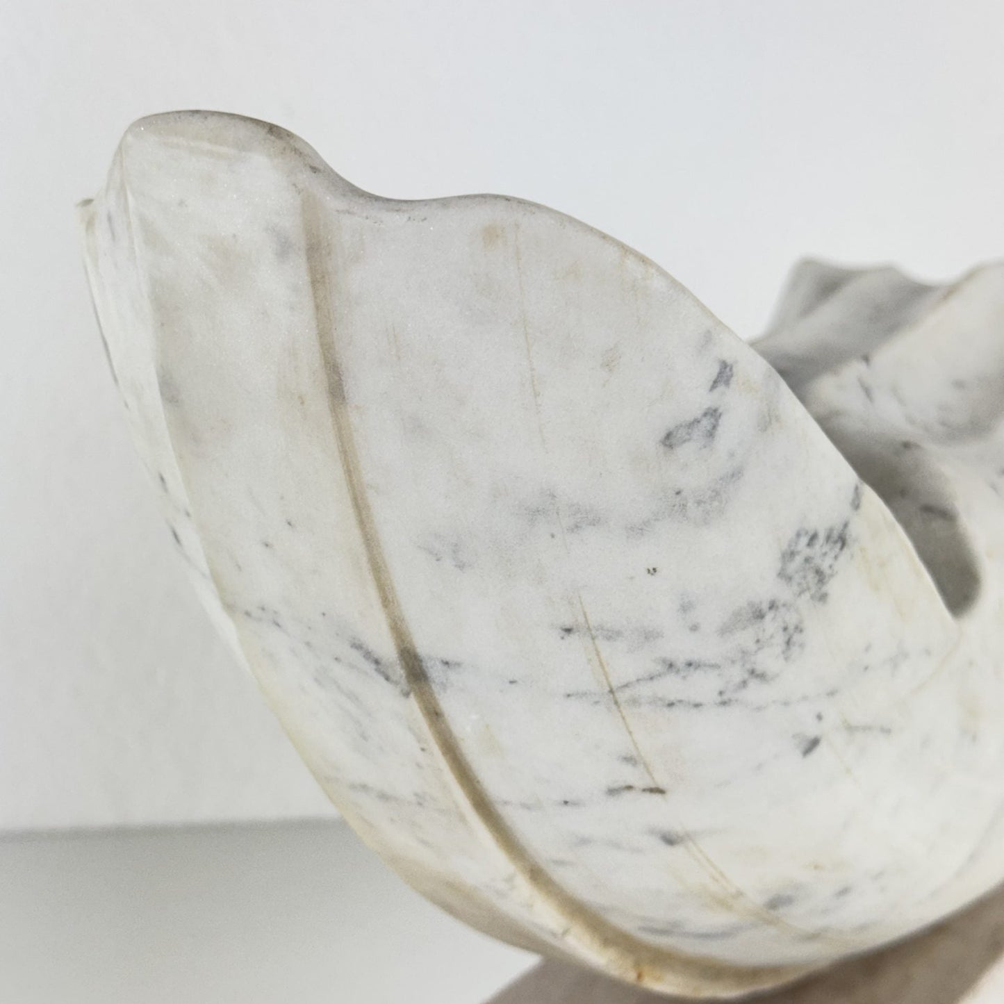 Biomorphic Sculpture in Carrara Marble by Pietro Cenedella, Italy, 1970s Sculptures