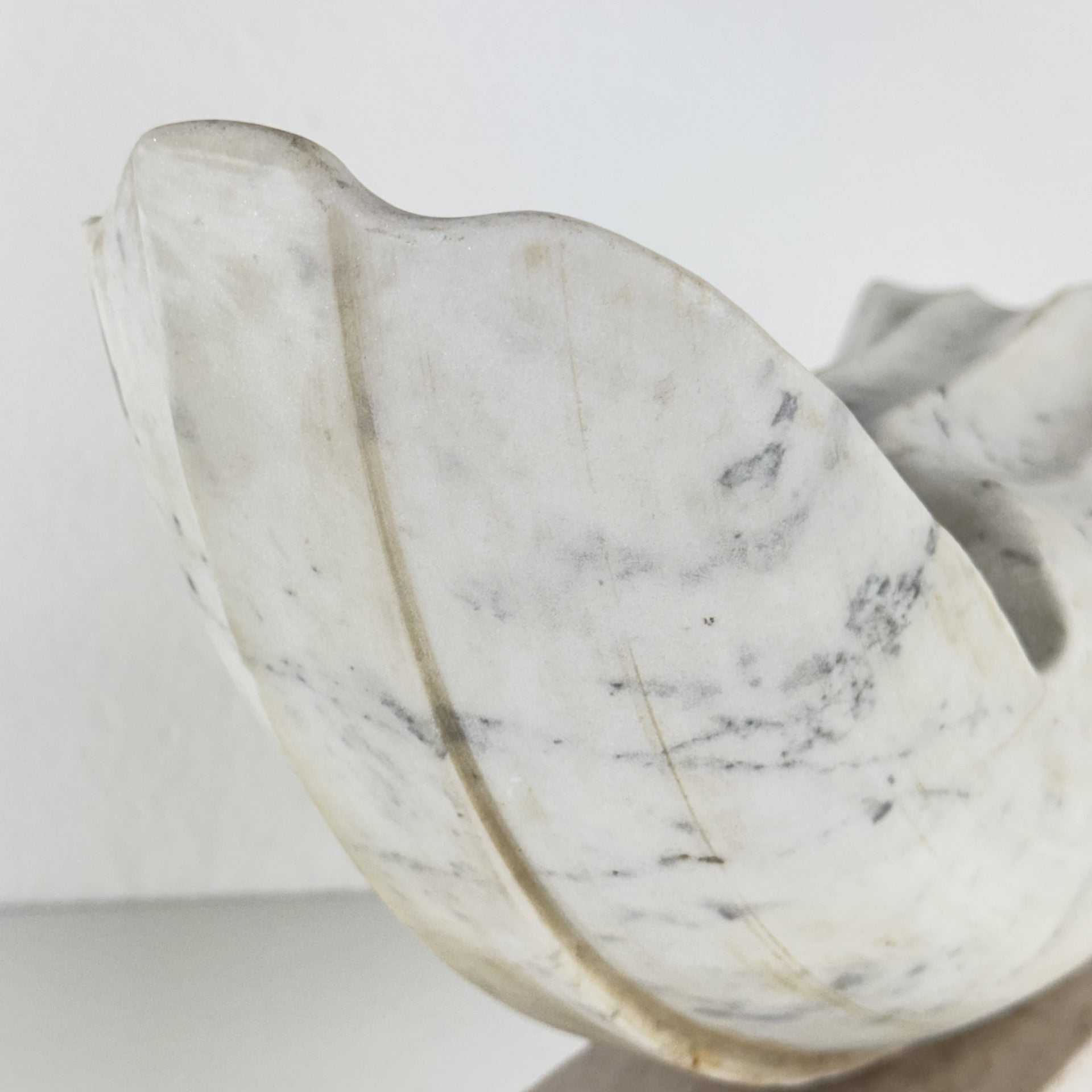 Biomorphic Sculpture in Carrara Marble by Pietro Cenedella, Italy, 1970s Sculptures