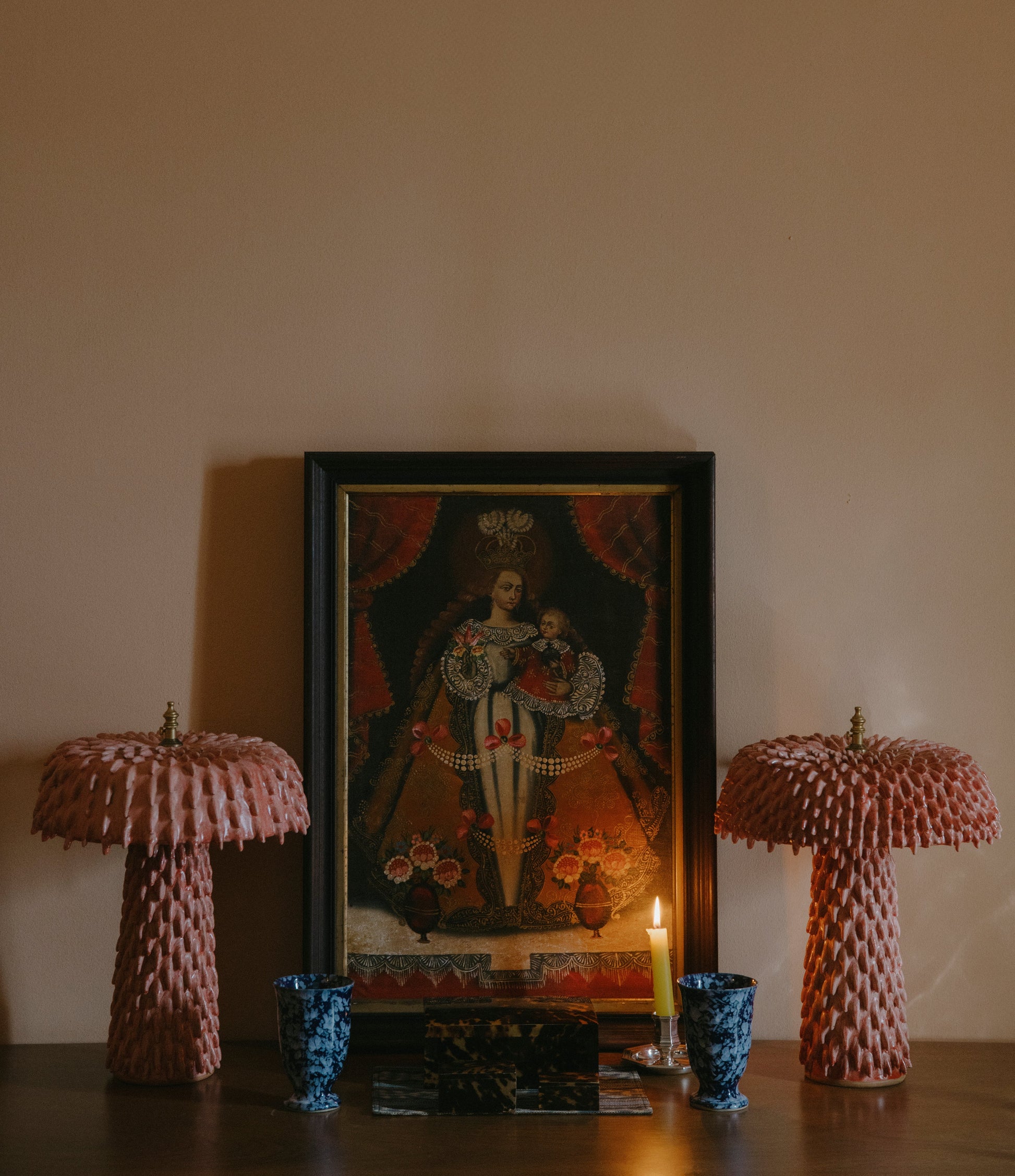 Pineapple Palm Lamp Table Lamps