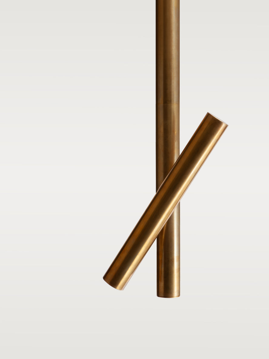Pivot Ceiling Light, Brass Flush Mounts