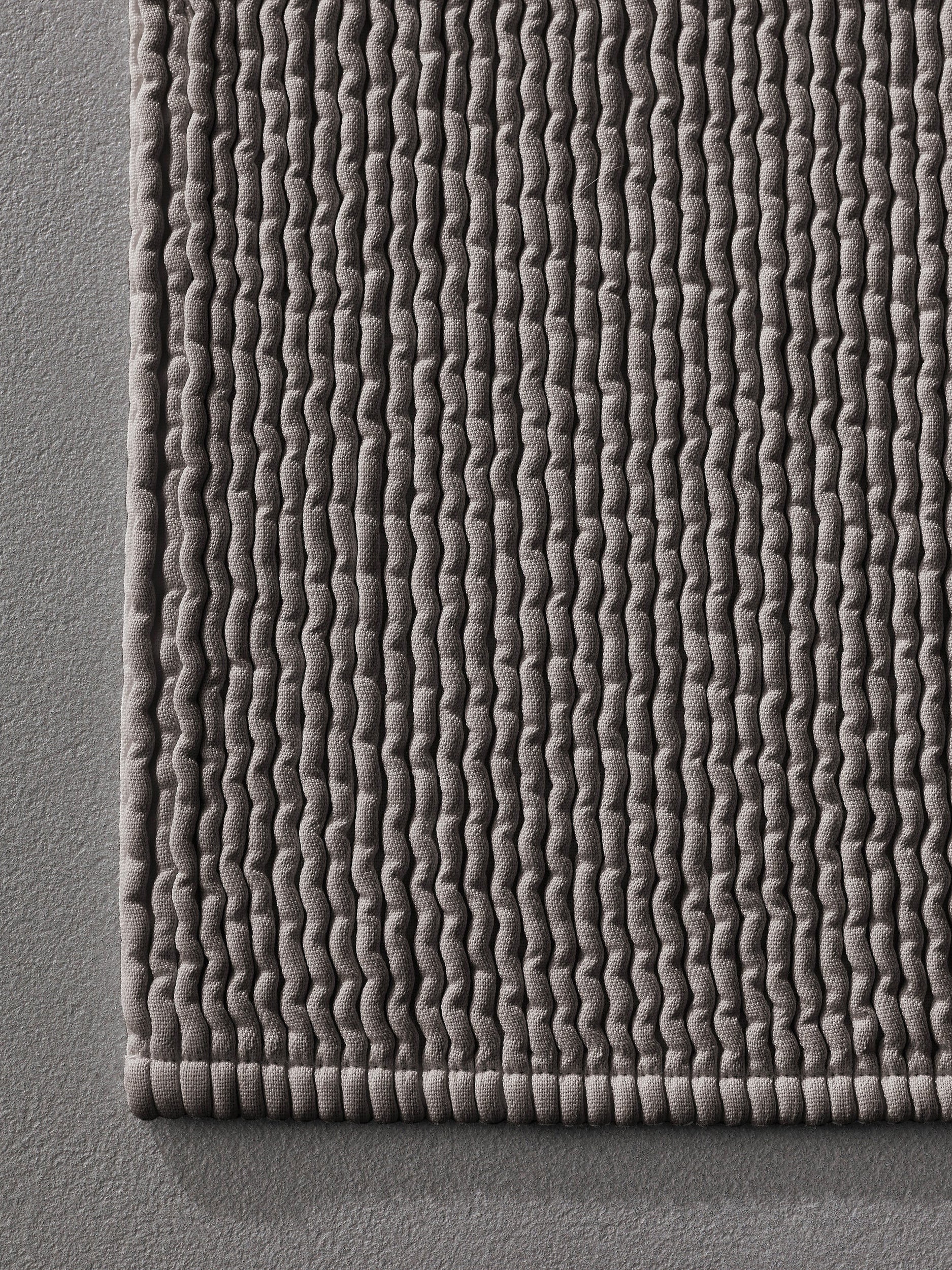 Pliss Bath Mat in Fumo by Society Limonta