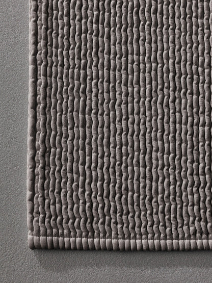 Pliss Bath Mat in Fumo by Society Limonta