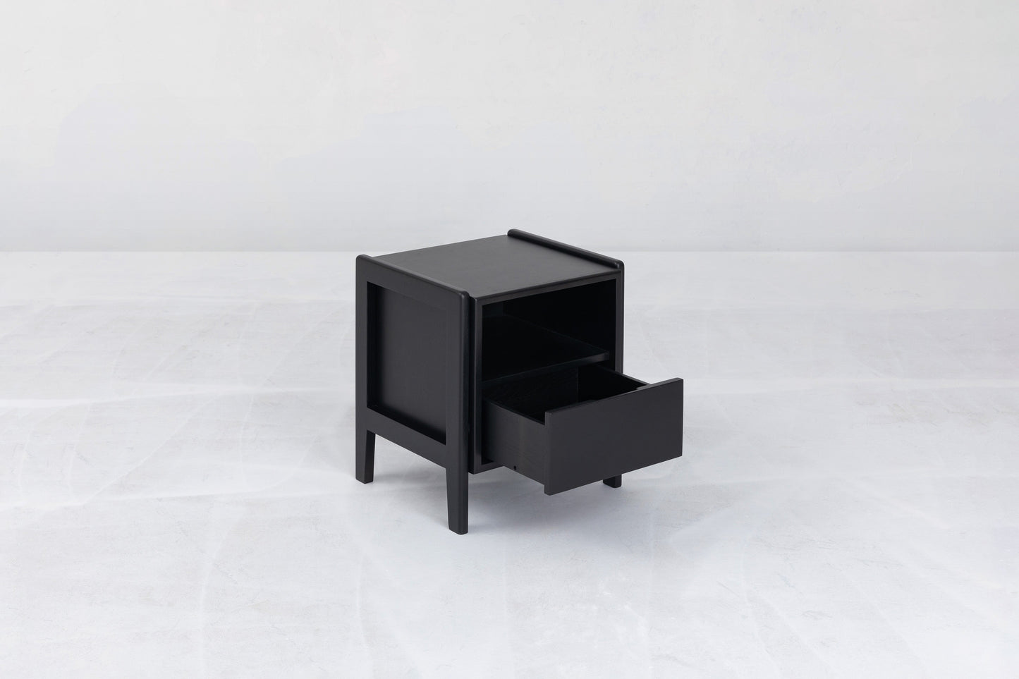 Plume 18" Nightstand in Black by Sun at Six