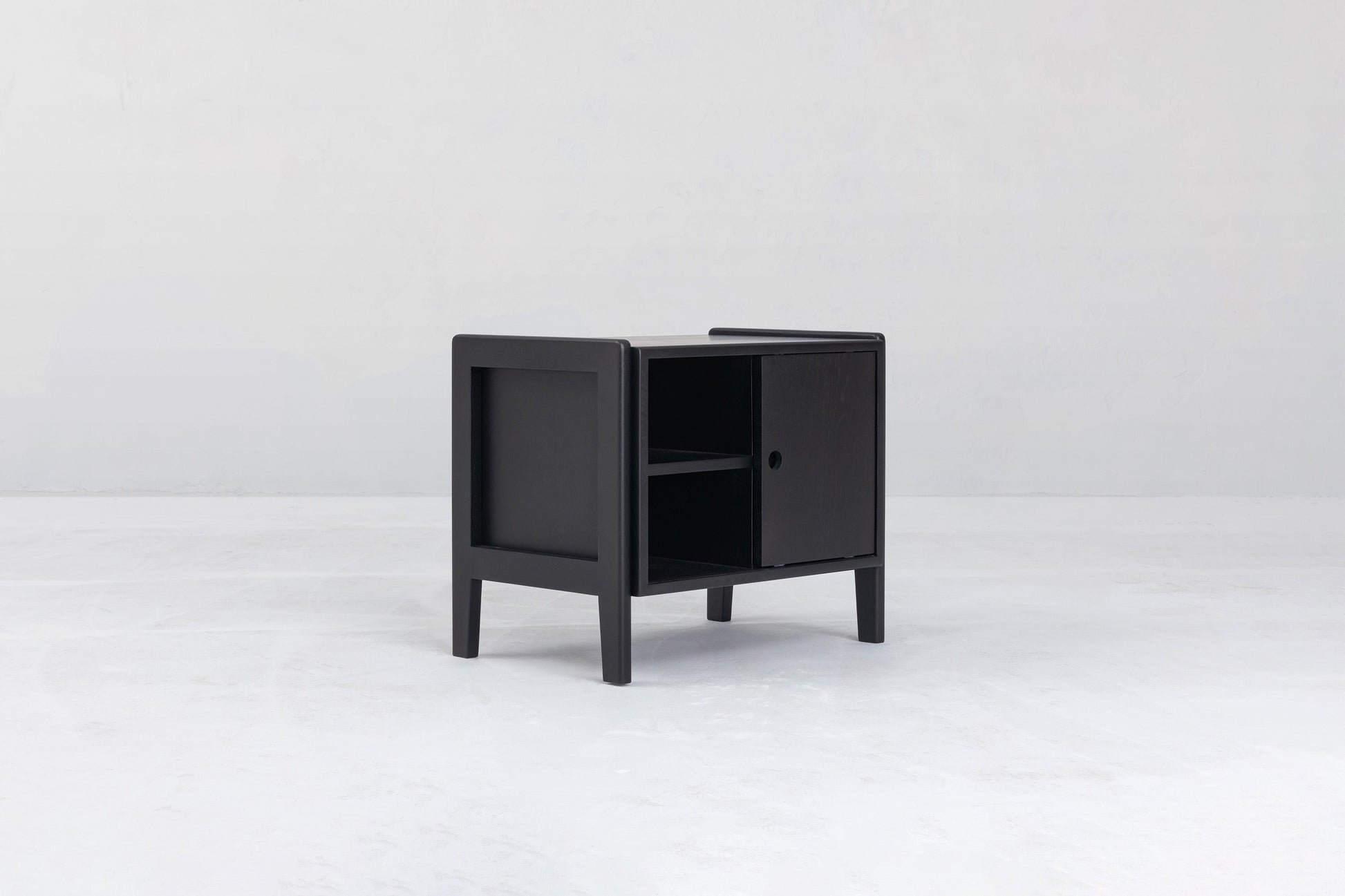 Plume 24" Nightstand in Black by Sun at Six