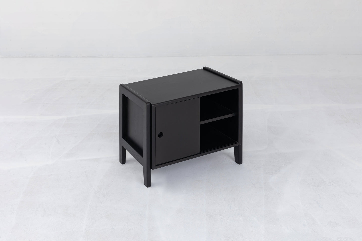 Plume 24" Nightstand in Black by Sun at Six