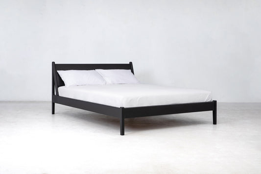 Plume Bed in Black by Sun at Six Beds