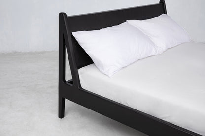 Plume Bed in Black by Sun at Six Beds