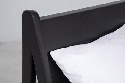 Plume Bed in Black by Sun at Six Beds