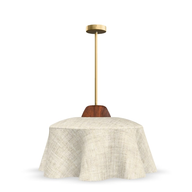 Fosbery Studio Plume Pendant by Fosbery Studio