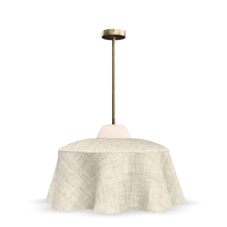 Fosbery Studio Plume Pendant by Fosbery Studio