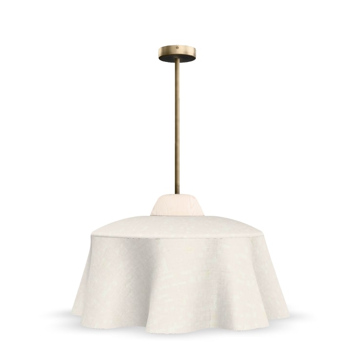 Fosbery Studio Plume Pendant by Fosbery Studio