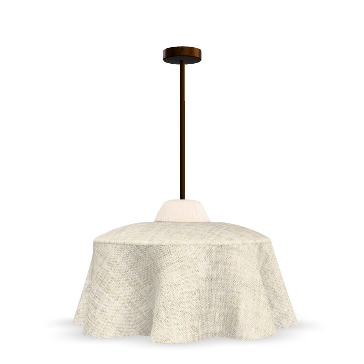 Fosbery Studio Plume Pendant by Fosbery Studio