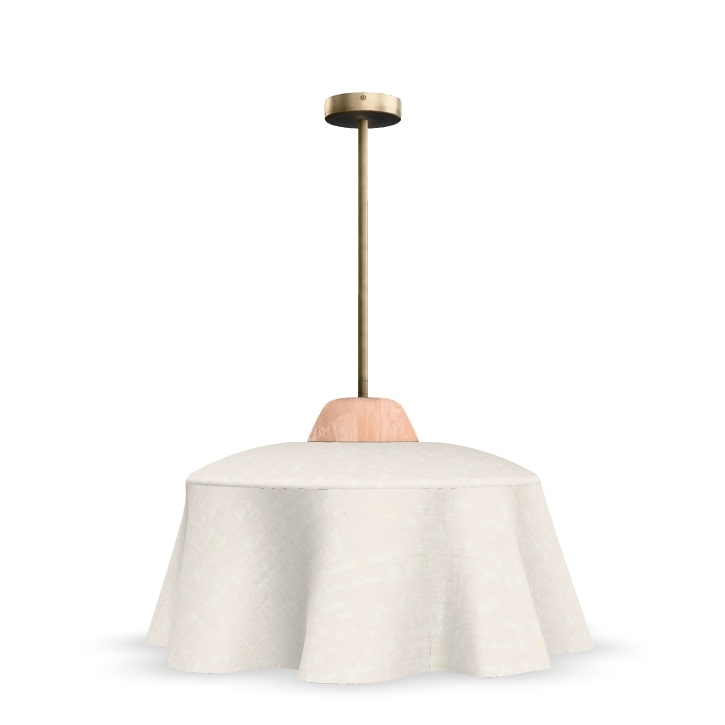 Fosbery Studio Plume Pendant by Fosbery Studio