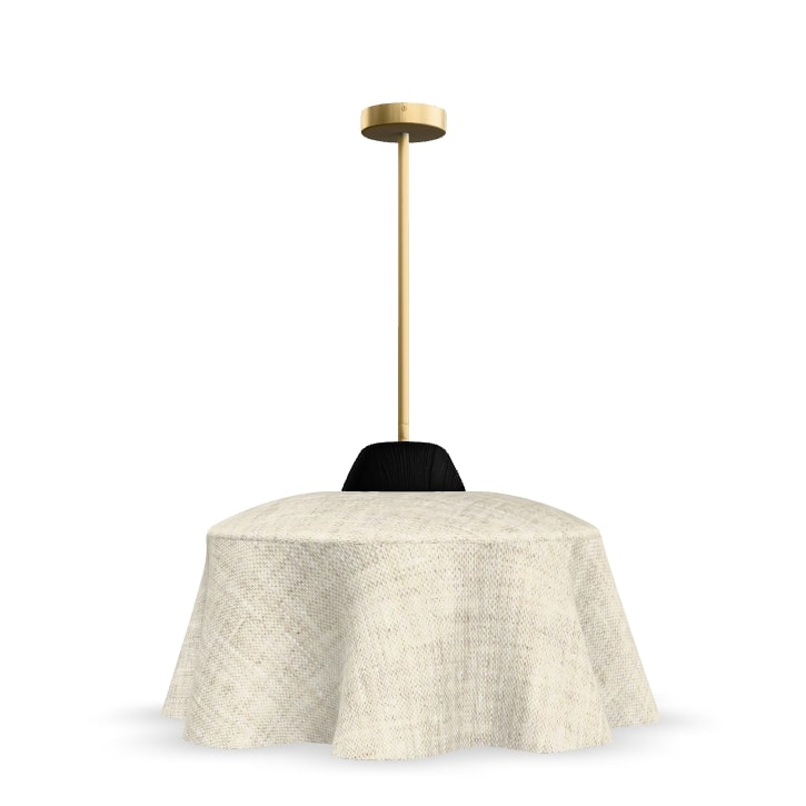 Fosbery Studio Plume Pendant by Fosbery Studio