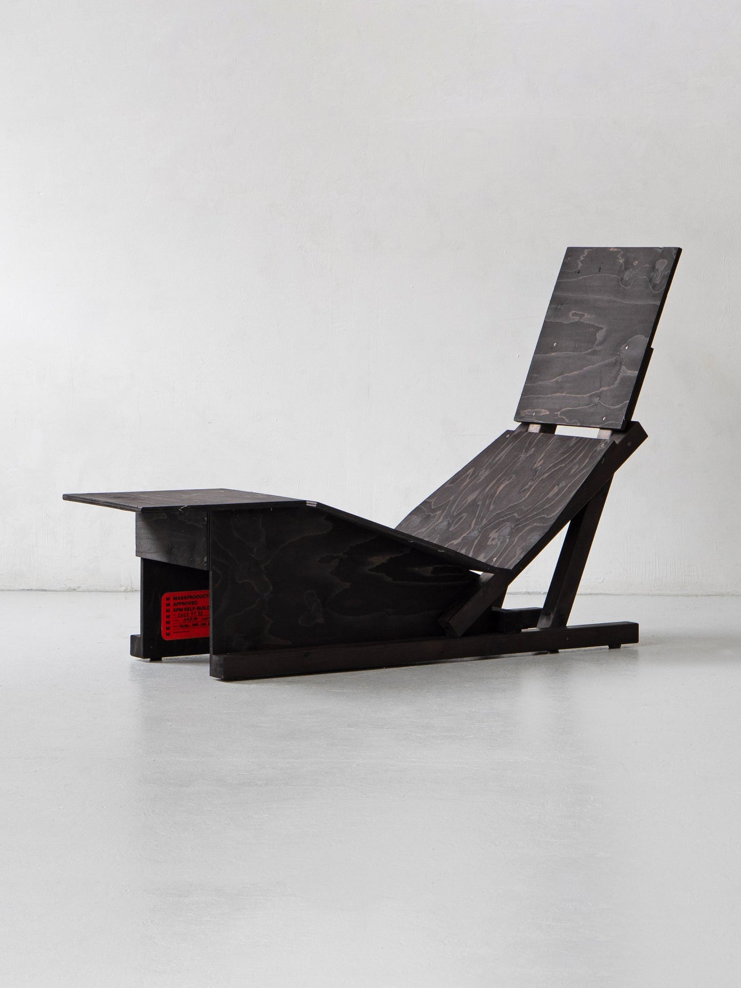 Plywood '4PM Self' Build Chaise by Mass Productions - Aram Chaises