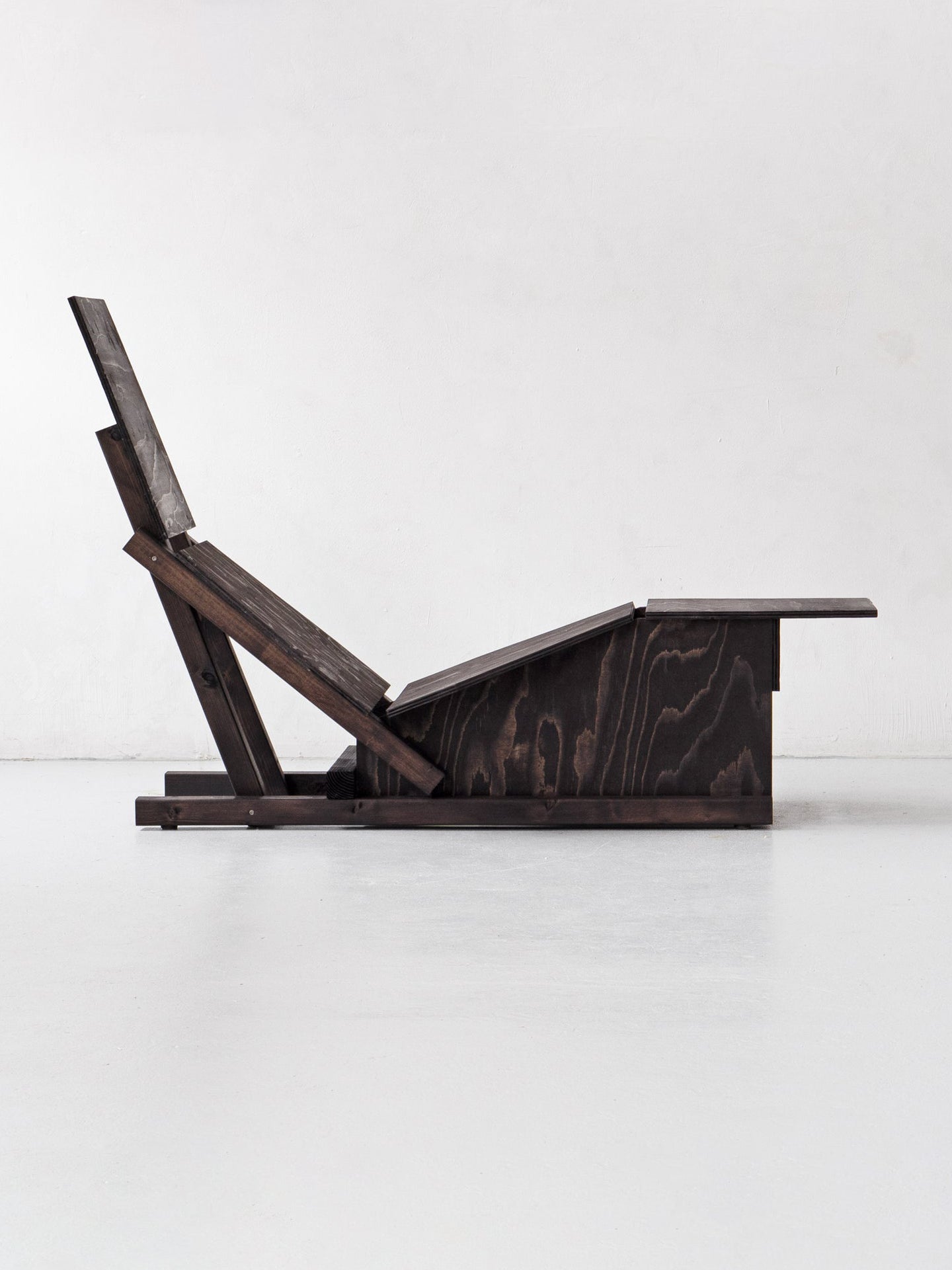 Plywood '4PM Self' Build Chaise by Mass Productions - Aram Chaises