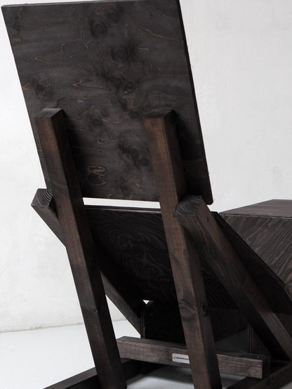 Plywood '4PM Self' Build Chaise by Mass Productions - Aram Chaises
