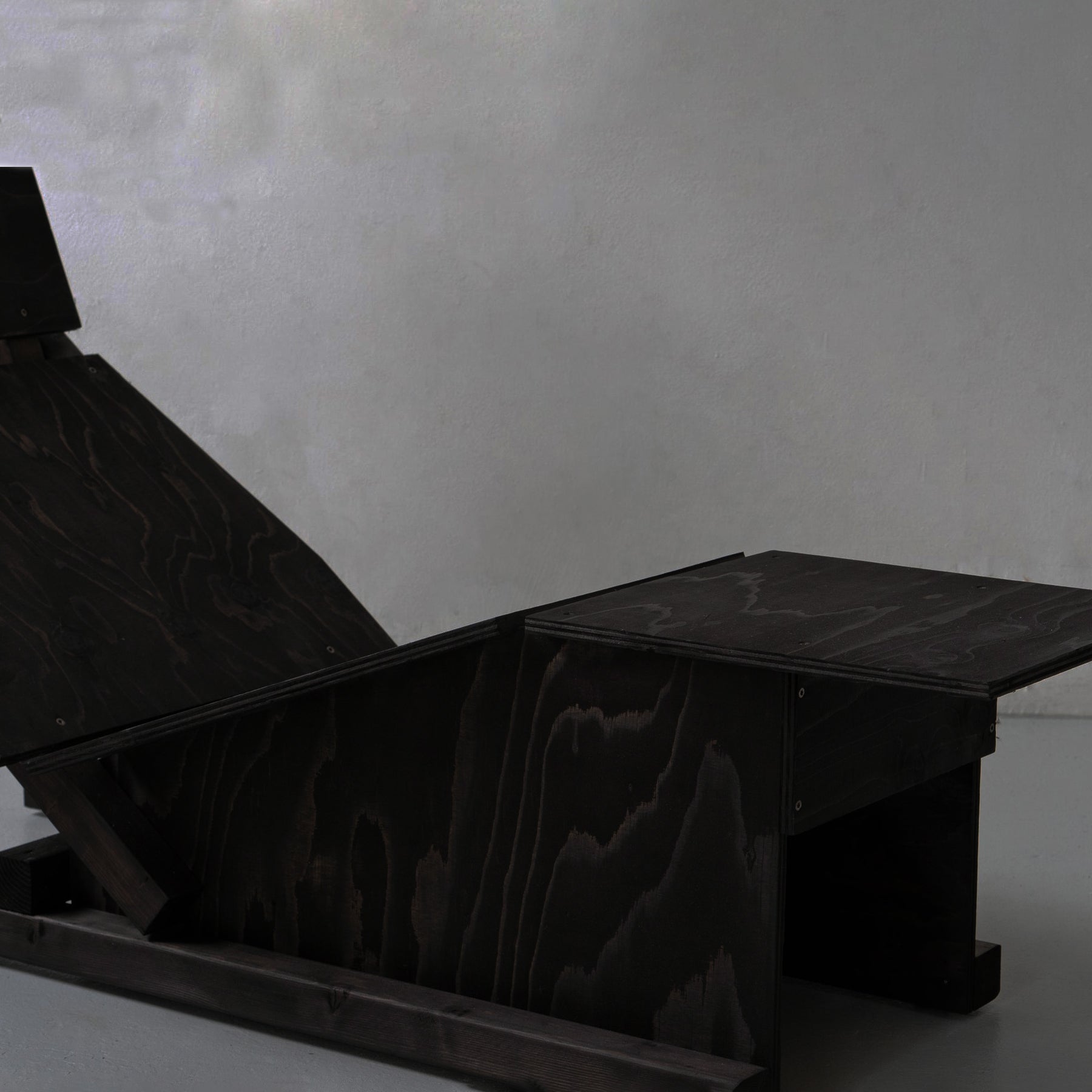 Plywood '4PM Self' Build Chaise by Mass Productions - Aram Chaises