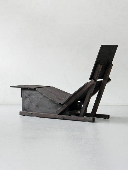 Plywood '4PM Self' Build Chaise by Mass Productions - Aram Chaises