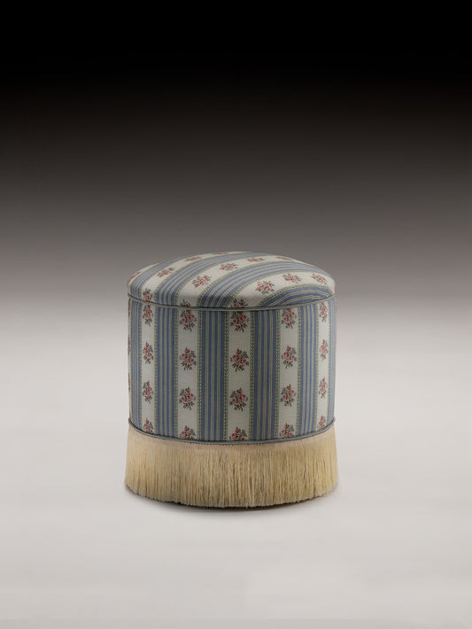 Pomona Poef in Sofa Stripe Stools