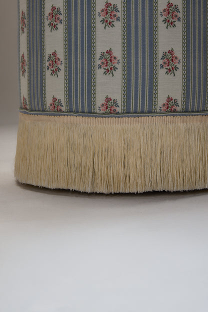 Pomona Poef in Sofa Stripe Stools