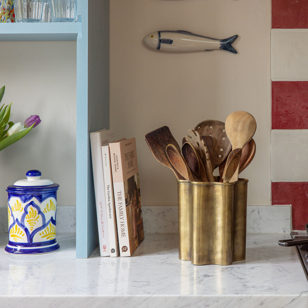 Poppy Rattan Pencil Holder & Vase Vases