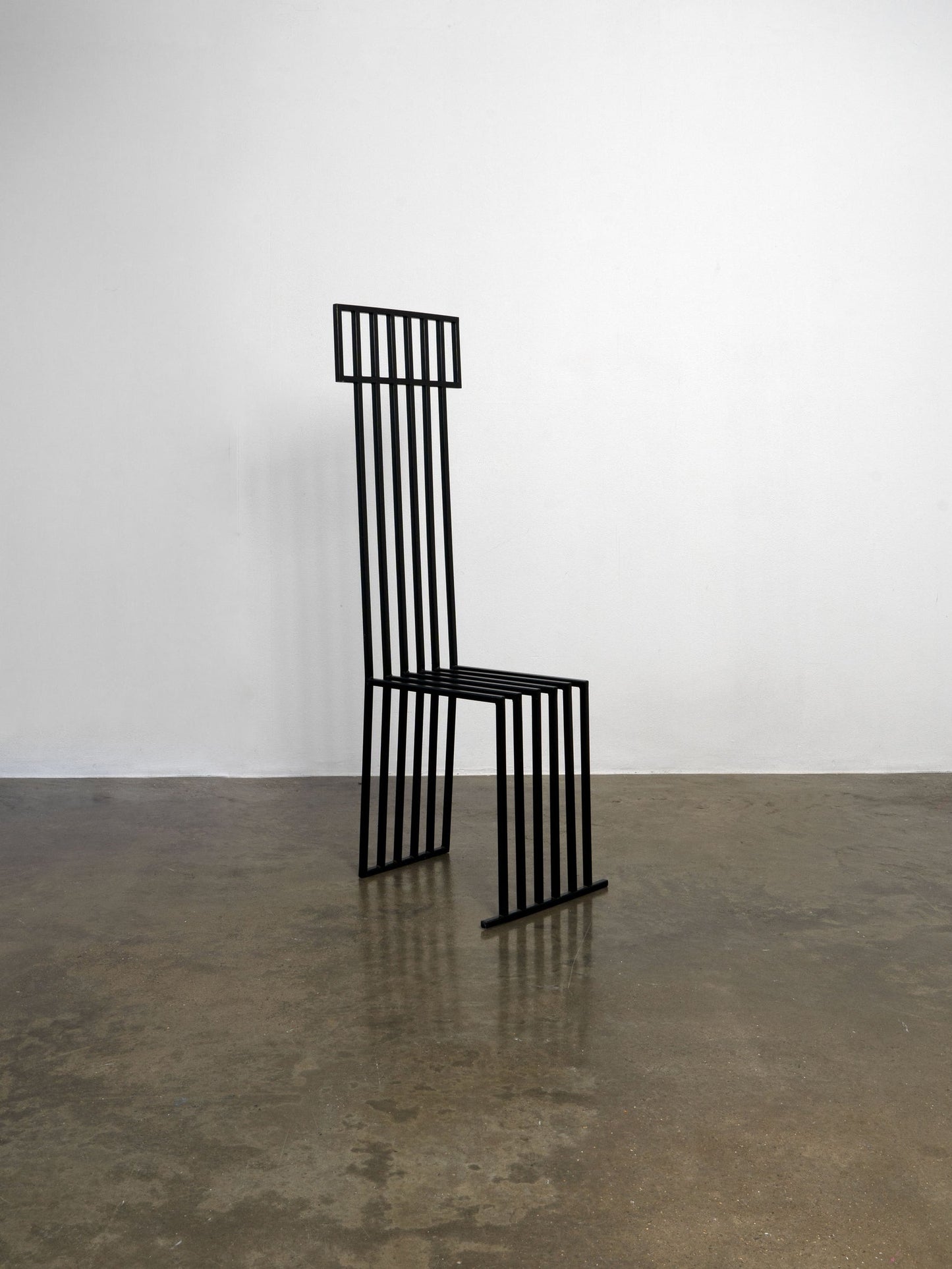 Postmodern Metalwork Throne Chair Chairs