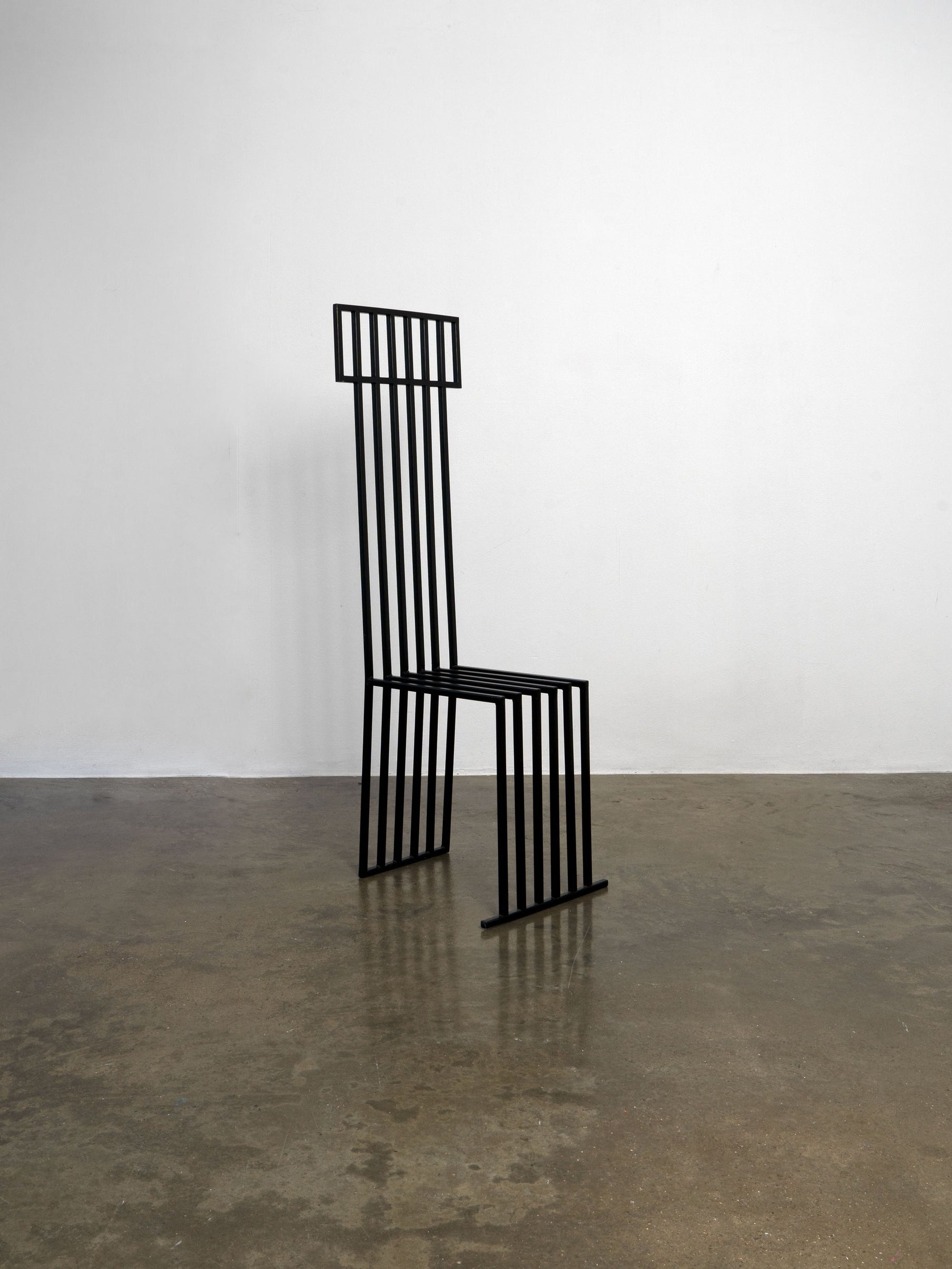Postmodern Metalwork Throne Chair Chairs