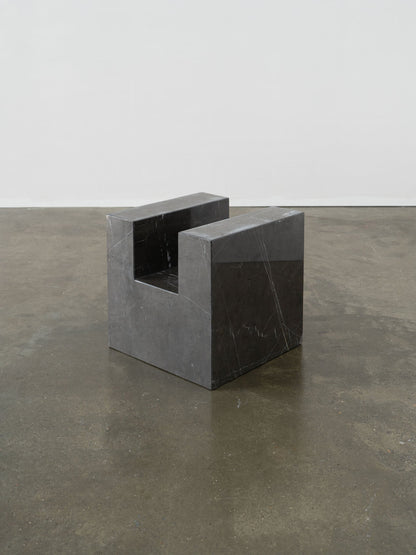 Postmodern Solid Marble Stool / Side Table End Tables