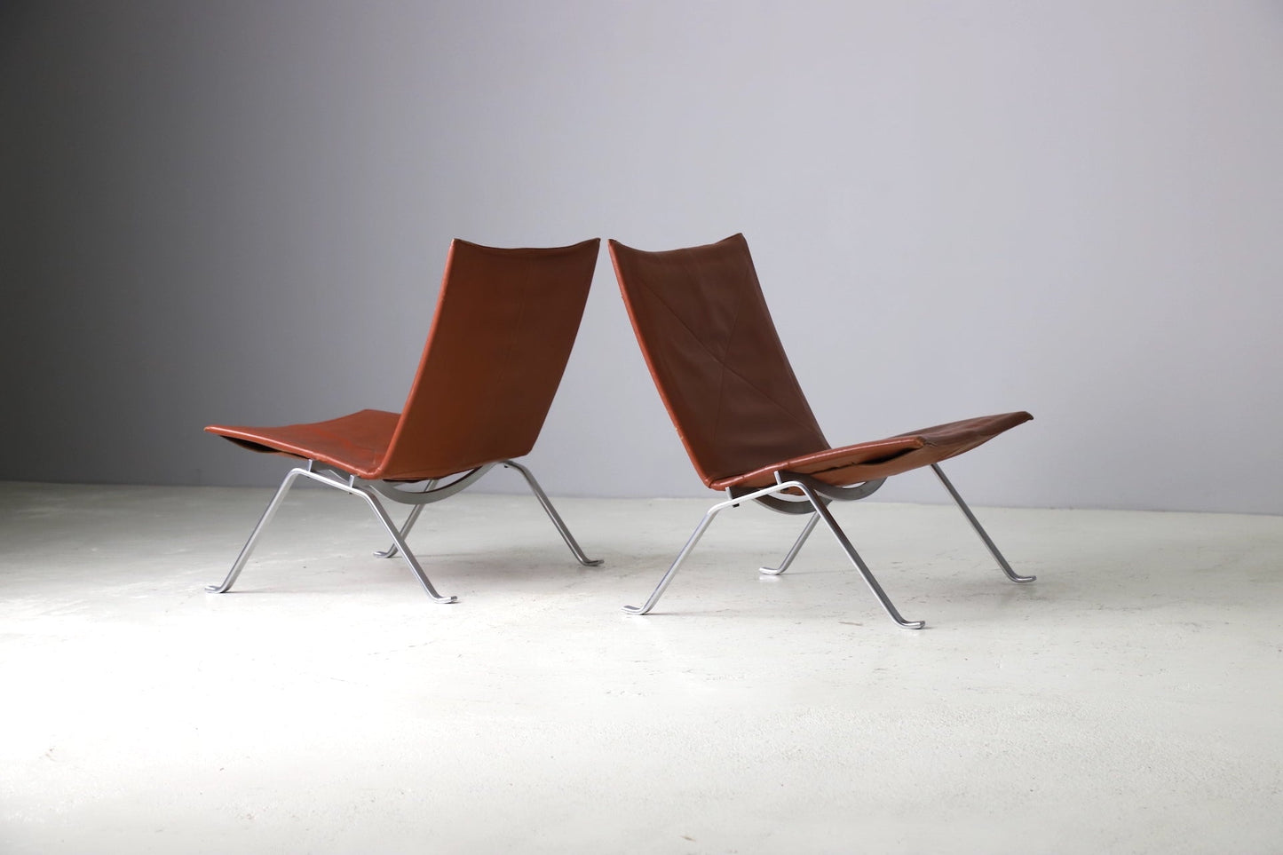 Poul Kjærholm 'PK22' Lounge Chairs - Set of 2 Chairs