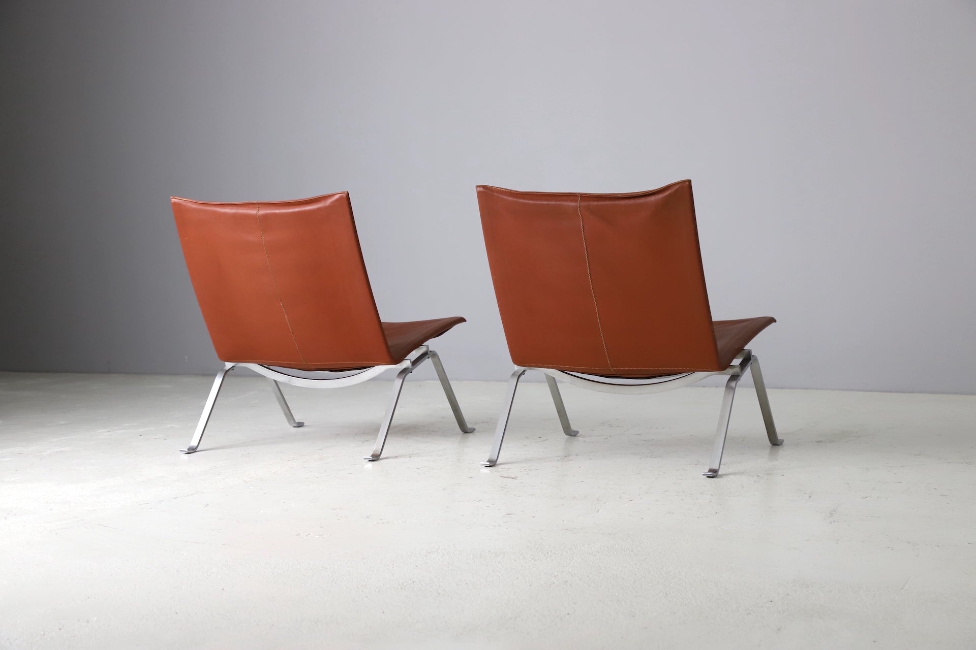 Poul Kjærholm 'PK22' Lounge Chairs - Set of 2 Chairs