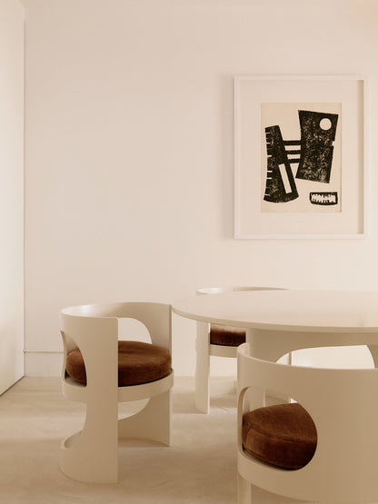 Arne Jacobsen 1969 Pre-Pop Dining Set, Table and 5 Chairs Dining Tables