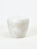 Medium Ceramic Table in Brushed White End Tables