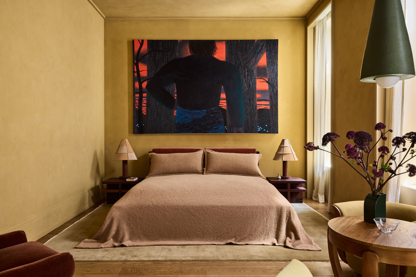 Queen Boucle Bedcover