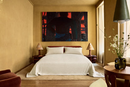 Queen Boucle Bedcover