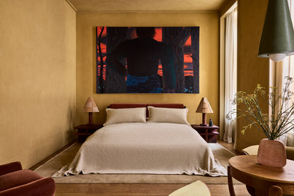 Queen Boucle Bedcover