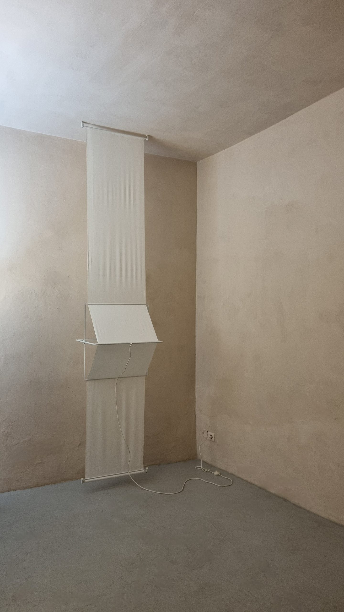 Quinta Rare Lighting Element Designed by Silvio Coppola for Studio Artemide, 1970s Flush Mounts