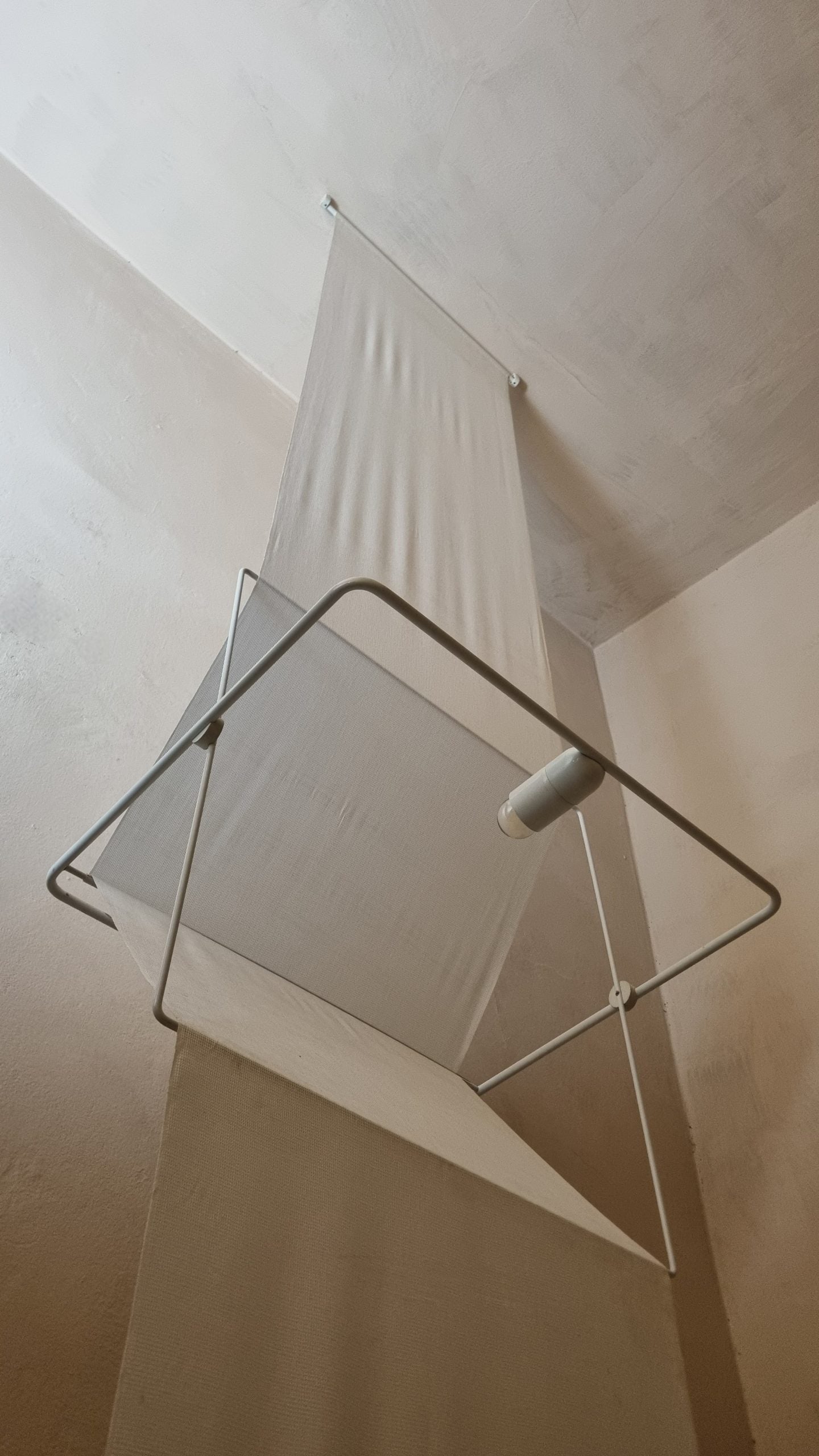 Quinta Rare Lighting Element Designed by Silvio Coppola for Studio Artemide, 1970s Flush Mounts