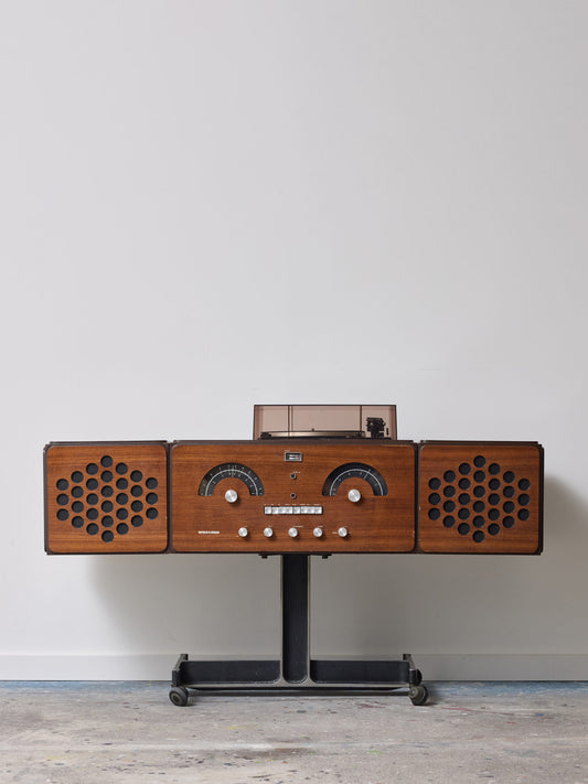 RR 126 by Achille & Pier Giacomo Castiglioni for Brionvega, 1965 Consoles