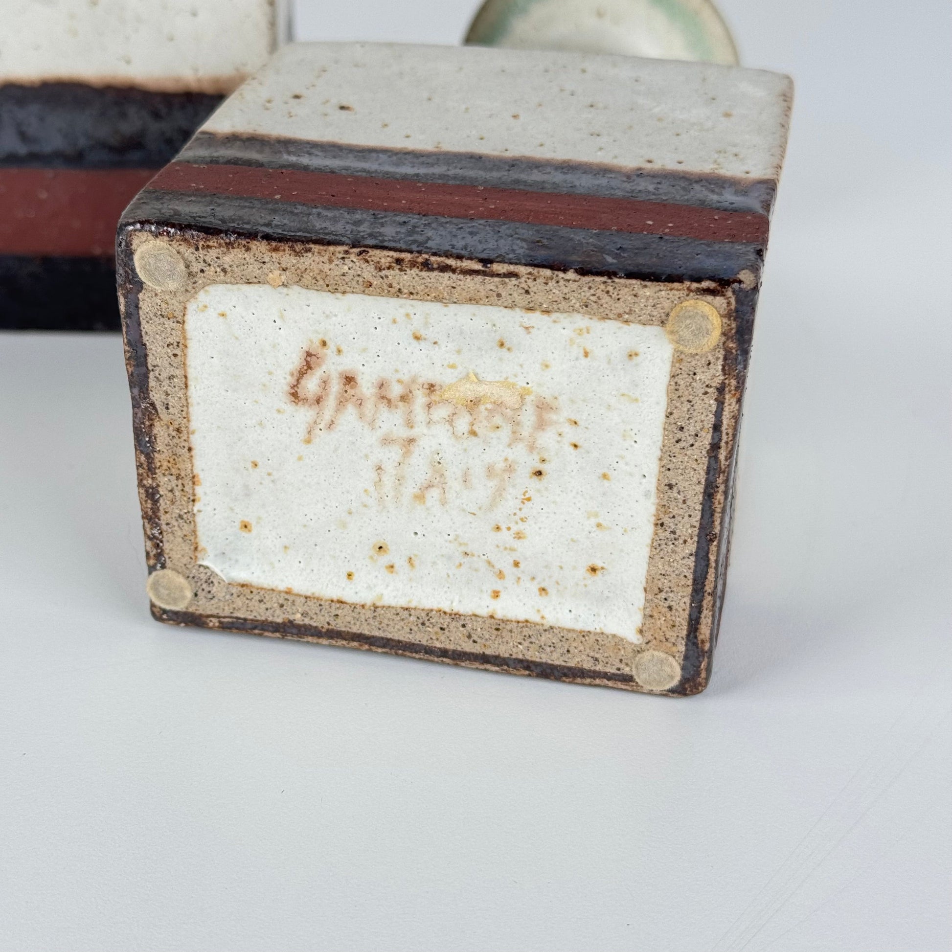 Rare Bruno Gambone Ceramic Monofiore Vase Trio, Italy Mid-20th Century Vases