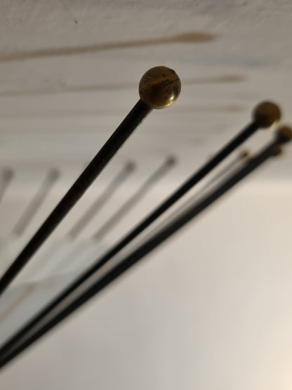 Rare Ceiling Lamp Designed by Angelo Lelii for Arredoluce, 1950s Flush Mounts