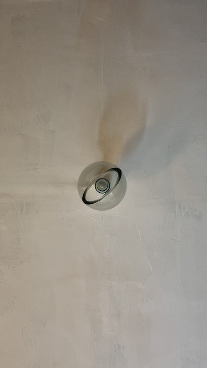 Rare Ceiling Lamp Produced by Seguso Vetri D' Arte, Italy 1960s Flush Mounts
