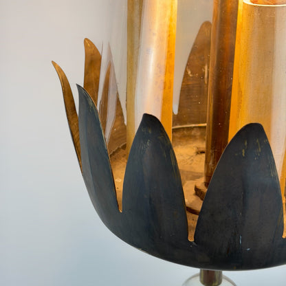 Rare Guglielmo Ulrich Chandelier by Strada with Murano Glass, Italy, Circa 1940 Chandeliers
