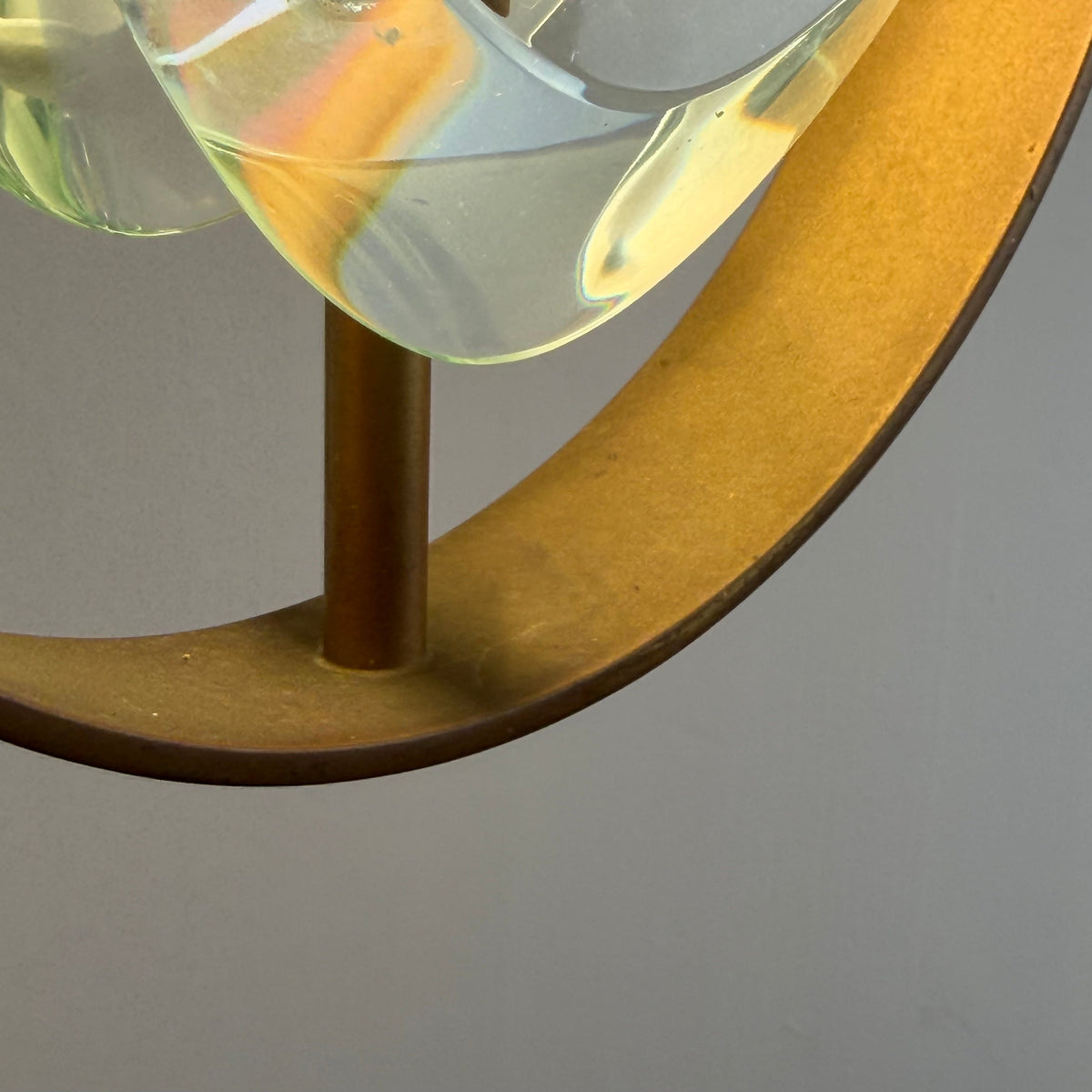Rare Max Ingrand Model 1933 Pendant for Fontana Arte, Italy, 1961 Pendant Lights