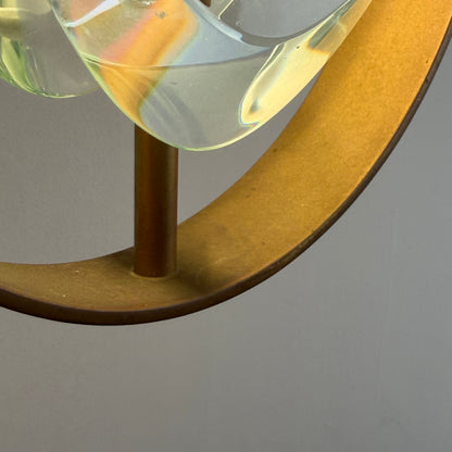 Rare Max Ingrand Model 1933 Pendant for Fontana Arte, Italy, 1961 Pendant Lights