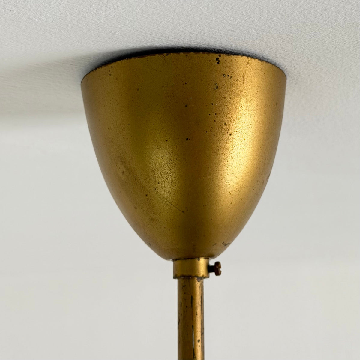 Rare Max Ingrand Model 1933 Pendant for Fontana Arte, Italy, 1961 Pendant Lights