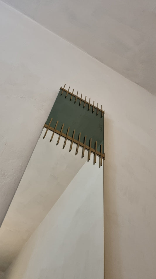 Rare Mirror by Ettore Sottsass for Santambrogio & De Berti, 1962 Mirrors